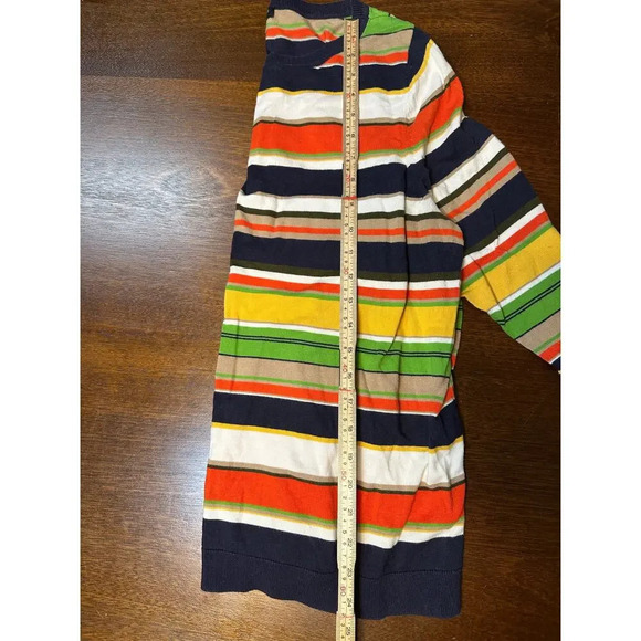 Talbots Women 2X Colorful Striped Pullover Sweater Top Fun Artsy Art to Wear - Picture 6 of 13